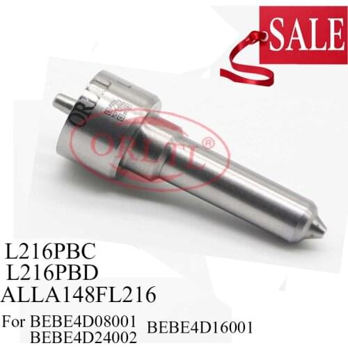 ORLTL Common Rail Nozzle L216PBD L216PBC ALLA148FL216 L 216 PBD For injector BEBE4D16001 BEBE4D08001 BEBE4D24002