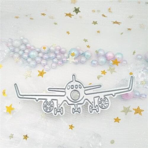 Civil Aircraft Carbon Steel Cutting Die For Scrapbooking Handcrafts Metal Cut Die Stencils Craft Embossing Knife Mold