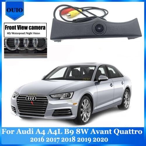 HD Car Front View camera | for Audi A4 A4L B9 8W Avant Quattro 2016 2017 2018 Parking LOGO Camera Night Vision Camera