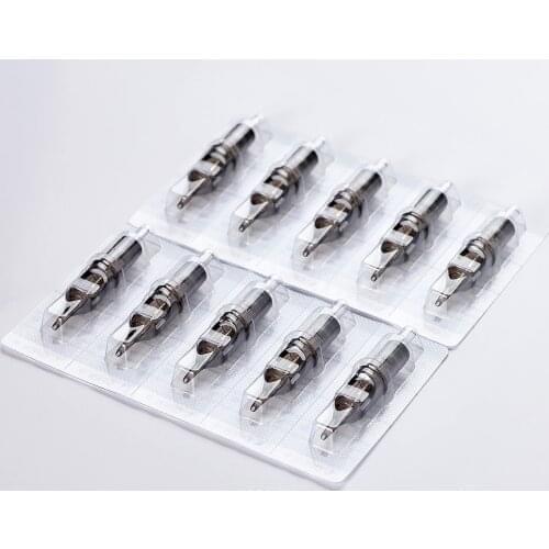 50 pcs/lot Original FILTER Cartridge Tattoo Needles Round Liner #12 0.35mm 1203RL 1205RL 1207RL 1209RL 1211RL Membrane inside