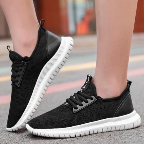 2021 Sneakers For Women Casual Shoes Lightweight Womens Trainers White Sneaker Ladies Mesh Shoe Woman Comfortable Tenis Feminino