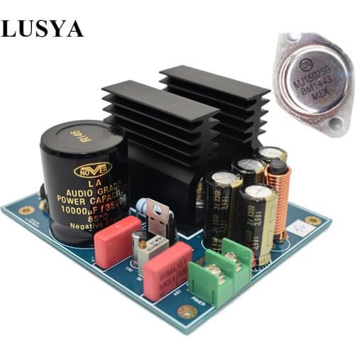 Lusya 2-10A Gold Seal Linear High Current Regulated Power Supply Board Low Noise High Stability B2-004