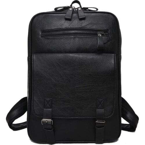 Fashion Women Men Backpack High Quality Youth Leather Backpacks for Teenage Girls Boys Female School Shoulder Bags mochila