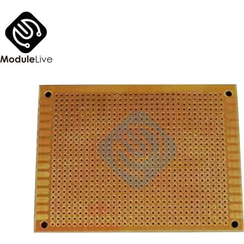 2Pcs 7x9 7*9cm Single Side Prototype PCB Breadboard Universal Board Experimental Bakelite Copper Plate Circuirt Board DIY Kits