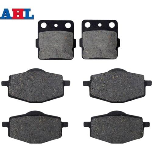 For YAMAHA BANSHEE YFZ350 YFZ 350 1987 1988 1989 WARRIOR YFM350 YFM 350 1987 1988 T U W Motorcycle Front Rear Brake Pads