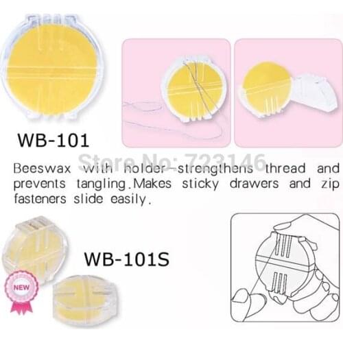 Hot Portable Mini Travel Sewing BEESWAX Needle Threads BEESWAX Sewing BEESWAX Kits Sewing Set DIY Home Tools Drop Shipping