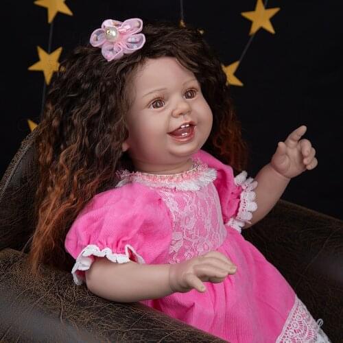 High quality 68cm huge reborn toddler girl princess Silicone vinyl adorable Lifelike bebe reborn Bonecas baby toys gift