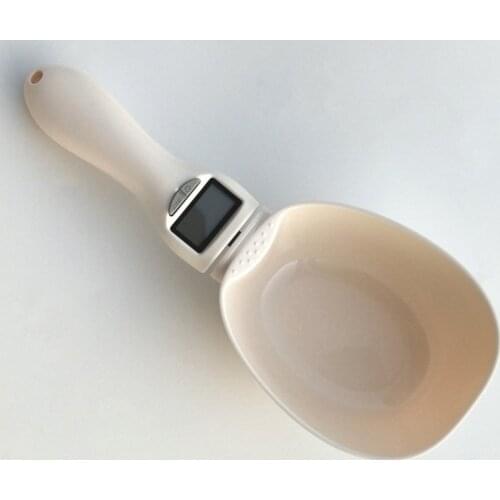 Dog Pet Food Spoon Scale Measuring Cup Feeding Bowl Kitchen Seasoning Baking Weighting Spoon in Grams and Ounces 250ml 800g/0.1g