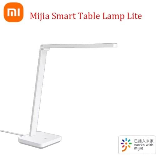 Xiaomi Mijia Smart Table Lamp Lite Intelligent Mi LED Desk Lamp Eye Protection 4000K 600lm Dimming Table Light Night Mi Home APP