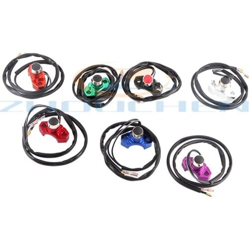 Motor off-road vehicle ATV ATV modified CNC aluminum alloy emergency stop stop ignition start fire switch