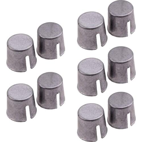 10pcs Universal Silver Car Battery Post Lead Shim for Worn Posts