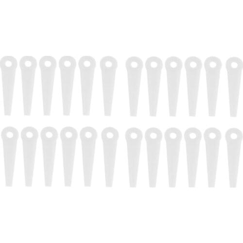 New 24Pcs Replacement Plastic Cutter Blade for Stihl Polycut 6-3 20-3 10-3 41-3 Lawnmower Trimmer Blades Plastic Cutters