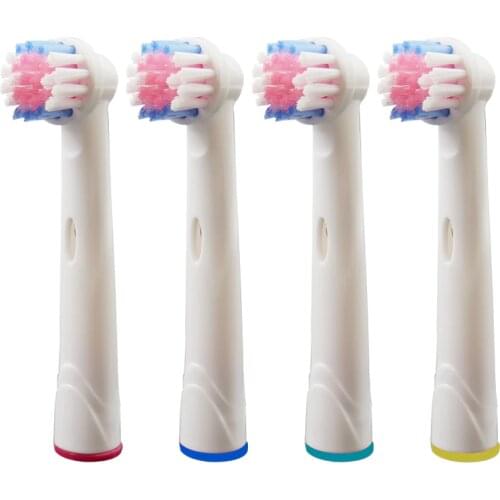 4Pcs replacement brush heads for Oral B electric toothbrush before power/Pro health/Triumph/3D Excel/clean precision vitality