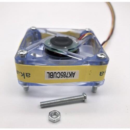 AKASA 60MM Ball Bearing Led Cooling fan 6CM 60*60*20MM Cooling fan DC12V 2.5W computer case LED fan with 3pin