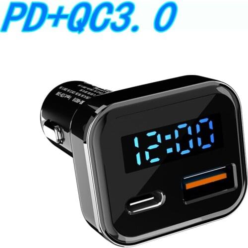 PD QC3.0 Quick Charge 4.0 Car Charger For Xiaomi Mi 9 Redmi Note 7 Pro 45W PD Fast Phone Charger AFC SCP For iPhone 11 Pro Max