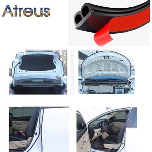 B Shape Rubber Car Door Sound Insulation Seal Strip Sticker For Mitsubishi Lancer 9 10 Outlander 3 4 ASX Chevrolet Lacetti Cruze