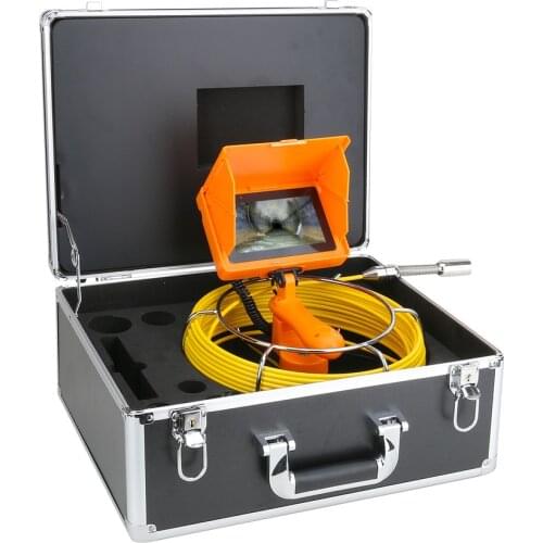 WIFI Wireless DVR Pipe Inspection Camera 5 inch IPS Handheld Drain Industrial Endoscope IP68 16G TF Card 10/20/30/40/50M