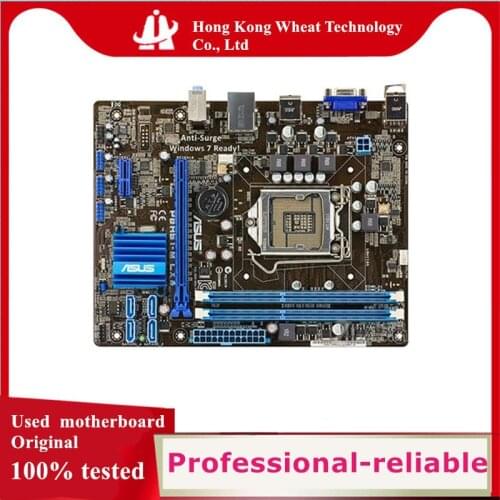 For ASUS P8H61-M LX3 PLUS Motherboard Socket LGA 1155 DDR3 SATA2 For Intel H61 Original Desktop Used Mainboard