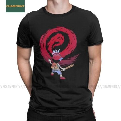 Cosmic Destroyer Earthbound Mens T Shirt Mother RPG Ness Lucas Giygas Video Game Tee Shirt Short Sleeve T-Shirt Pure Cotton