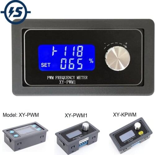 Signal Generator PWM Pulse Frequency Duty Cycle Adjustable Module LCD Display 1-Channel 1Hz-150KHz 3.3V-30V