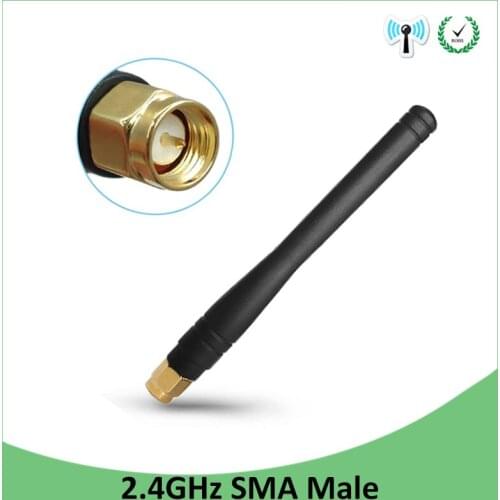 2.4GHz WIFI Antenna PBX 2dBi-3dbi Aerial SMA Male connector wi fi antena 2.4 ghz antenne wi-fi for Wireless Router antenas