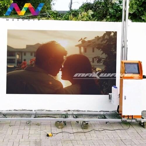 Chinese Wallpen Printer Customized Direct to Outdoor Wall Printer Art Inkjet Printer 5D Wall Printing Machine