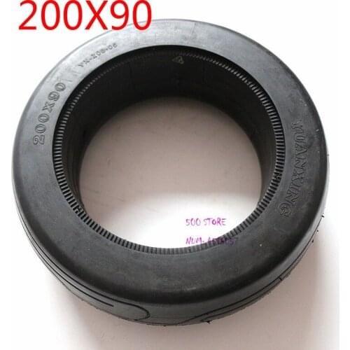 Newest 200x90 solid tires for electric scooter, torsion car 8 inch non inflatable solid tyres free shipping