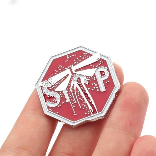 10pics Game The Last of Us Part II Firefly Logo Badges Brooch 3D Metal Collection Souvenir For Fan Women Enamel Pin Gift Jewelry