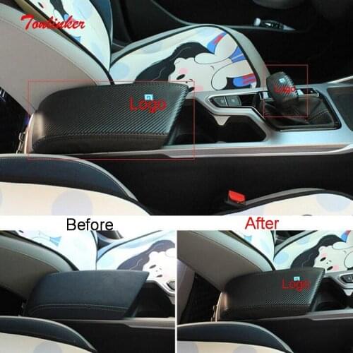Tonlinker Cover Case Sticker For KIA RIO K2 2017-18 Car Styling 1 pcs stainless steel interior Gear position cover case Sticker