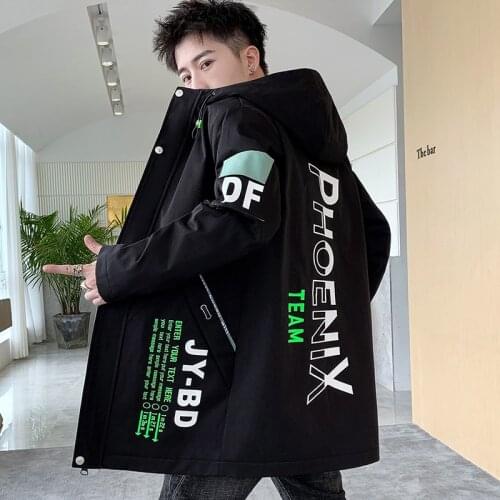 Spring Autumn Mens Long Trench Coat Fashion Boutique Wool Coats Brand Male Slim Woolen Windbreaker Jacket Plus Size 3XL