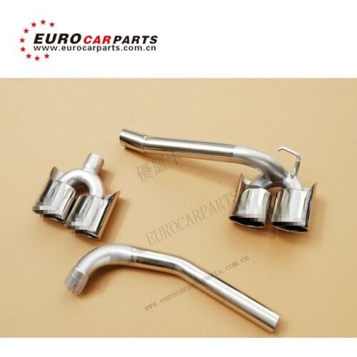 C class w204 C63 exhuast pipe with high quality stainless steel material fit for C180 C200 C260 to C63 muffler tips