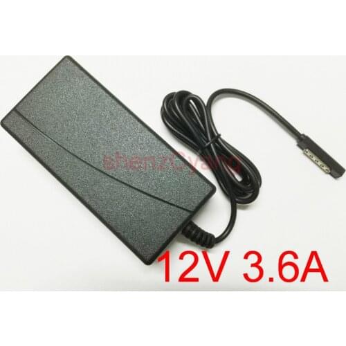 1PCS High Quality tablet 12V 3.6A 43W AC Laptop Power Adapter Charger forMicrosoft Surface 10.6 Windows 8 Pro 1 Pro 2