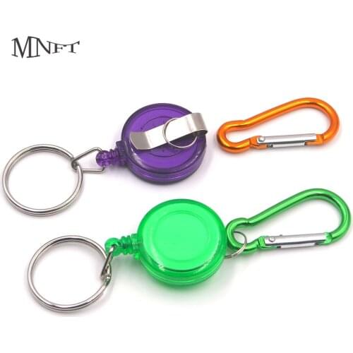 MNFT 1Pieces Fishing Tools Clip Stretching Clasp Fly Fishing Tackle Accesory Extractor Retractable Zingers Retractor
