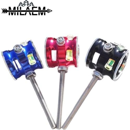1pc Archery Compound Bow Sight 4x/6x/8x Lens Bow Sight Optical Fiber Translucent Acrylic Competition Shooting Aiming Accessories