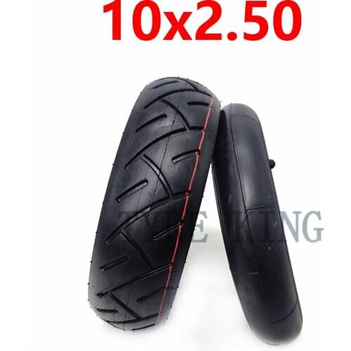 10 Inch 10x2.50 Inner Outer Tyre 10*2.50 Pneumatic Tire for Electric Scooter Balance Drive Bicycle Accessories