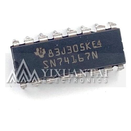 10pcs Original SN74166 SN74167 SN74168 SN74169 SN74171 SN74173 SN74166N SN74167N SN74168N SN74169N SN74171N SN74173N DIP NEW