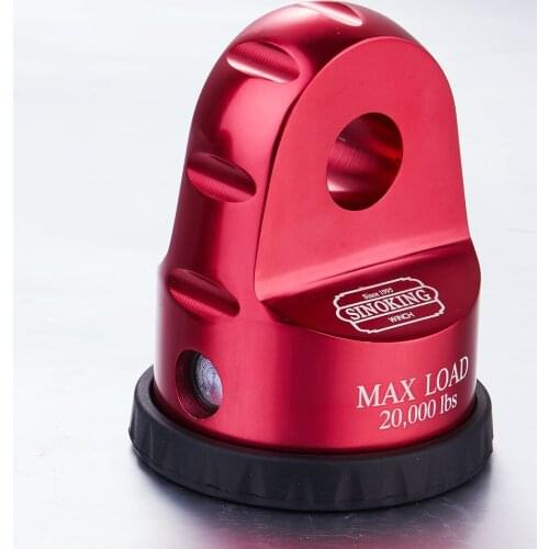 10T winch hook rope trailer hook connector trailer ball off-road vehicle modified rescue claw aluminum guide port front and rear