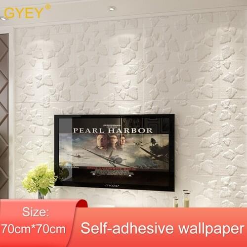 Anti Collision 3D Wall Stickers for Kids Room Decor 3D Brick Wallpaper for Living Room Bedroom Decor Self adhesive Wall Paper