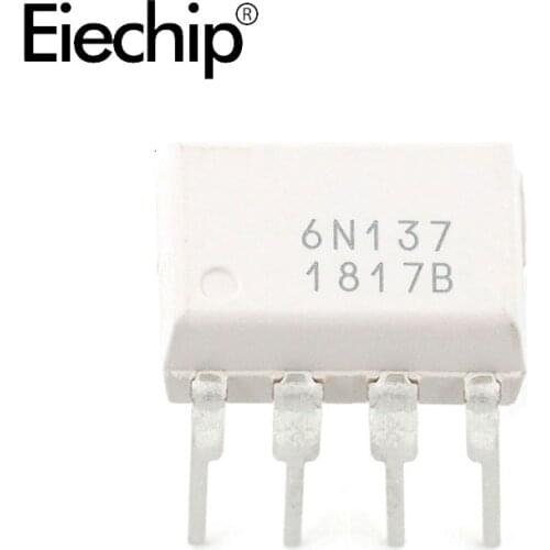 5PCS 6N137M DIP-8 6N137 High-speed optocoupler integrated circuit