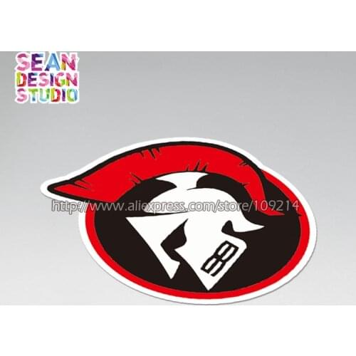 99 jorge lorenzo Spartan sticker Helmet Motorcycle Auto Decal Sticker Waterproof 13