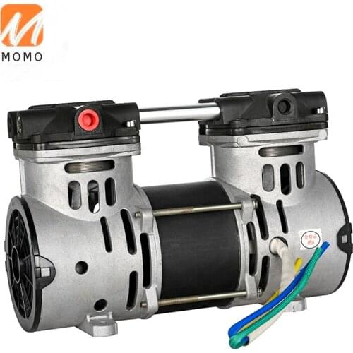 12V brushless motor Oil free air compressor 12v air compressor double cylinder for robots disinfection atomizer spray