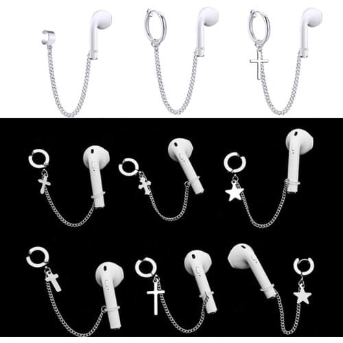 Anti-Lost Ear Clip Unisex Earrings Bluetooth Earphone Holders Earphones Wireless Headphones Accessories For Airpods Pro 1 2 3