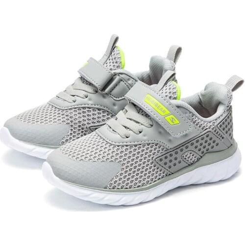 Childrens Sneakers 2020 Summer Fashion Lightweight Casual Tennis Shoes For Girls Breathable Mesh Boys Running Shoes Age 4-13