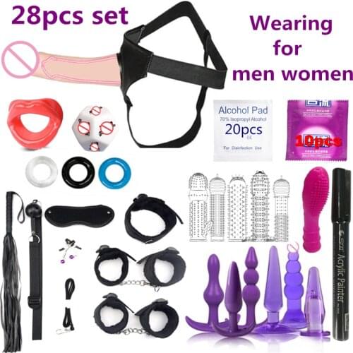 Panties Dildo penis Strap-On sex toys for Women Couples Lesbian men Gay Adults product shop masturbator bondage vibrators tools