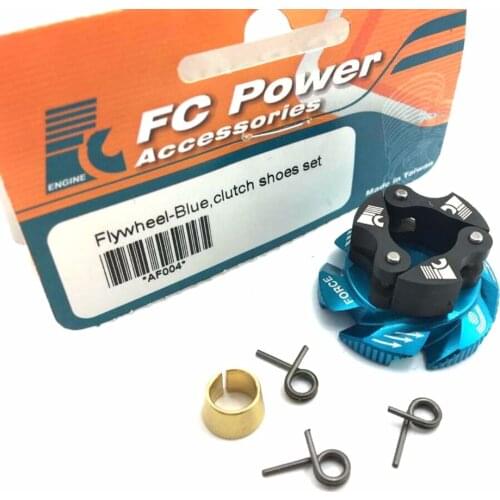 FC 1/8 rc Car buggy/truggy Shoes Flywheel/cultch set 4.6 5.9 Savage Blue (for kyosho/hobao/hn/hpi kingmotor Arrma