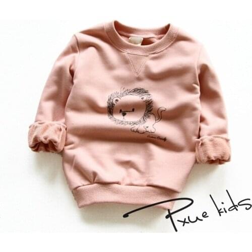 Boys t-shirt 2-7 Years children tees tops baby kids Sweatshirts fashion girls spring autumn streetwear kids long sleeve shirts