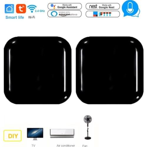 Tuya Wifi IR Remote Control For Smart Home Smart Life APP Voice Remote Control For TV DVD etc Works with Alexa Google Home