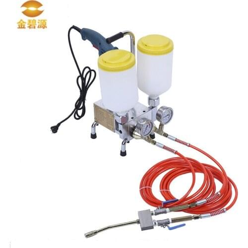 High pressure injection pump suitable for house concrete crack repairing