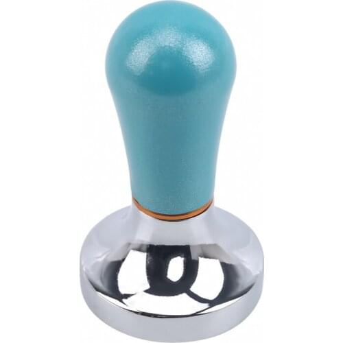 Coffee Tampers Handmade Coffee Pressed Powder Hammer Stainless Steel Quantitative Flat Leveler Powder Bottom Diameter 57.5mm