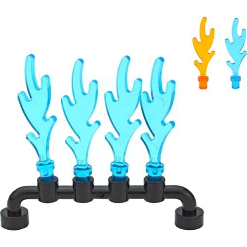 DIY Educational MOC Building Blocks Assembles Particles Compatible with 6126 Big Flame Bricks Creator Toys For Children